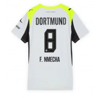 Maglia Calcio Borussia Dortmund Felix Nmecha #8 Seconda Divisa Donna 2025-26 Manica Corta